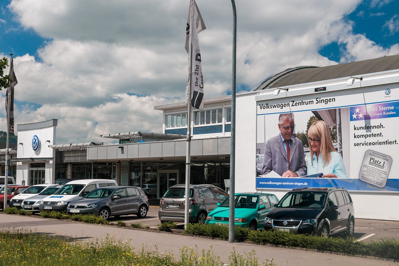 Aussenwerbung Bannerlifter Hardenberg