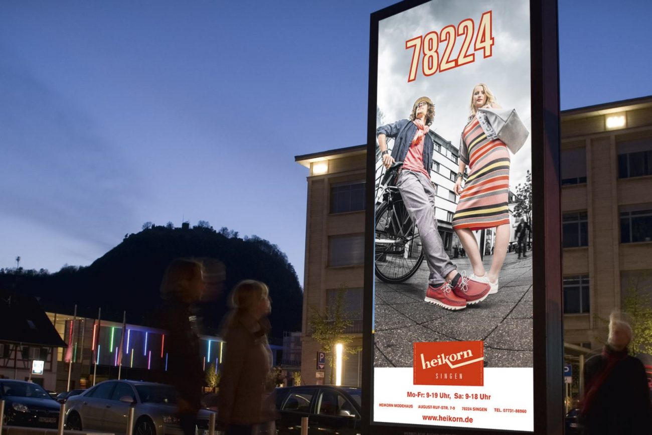 Werbetechnik Backlotfolie