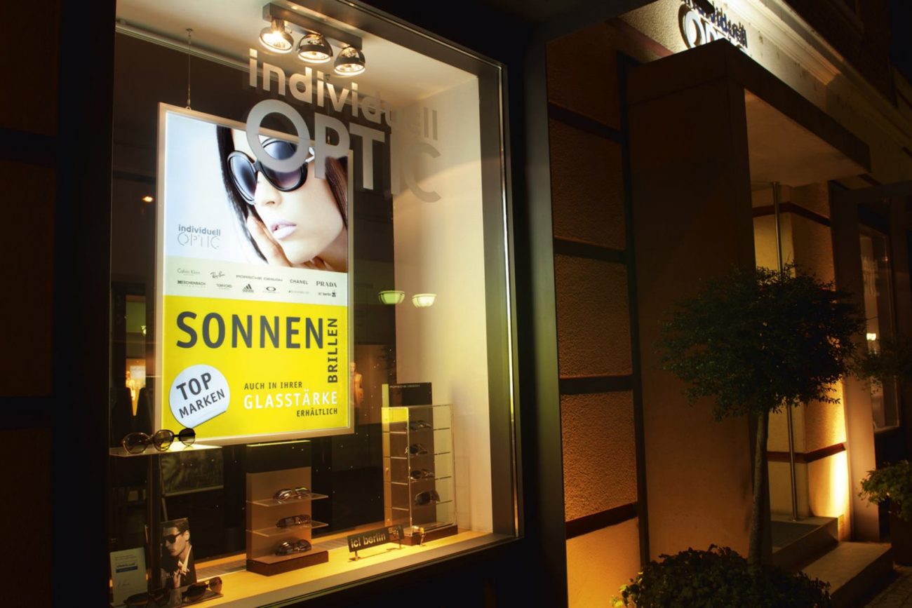 Werbetechnik Backlotfolie