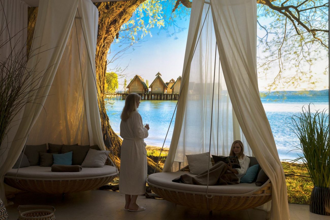 Akustikbild im Leuchtrahmen