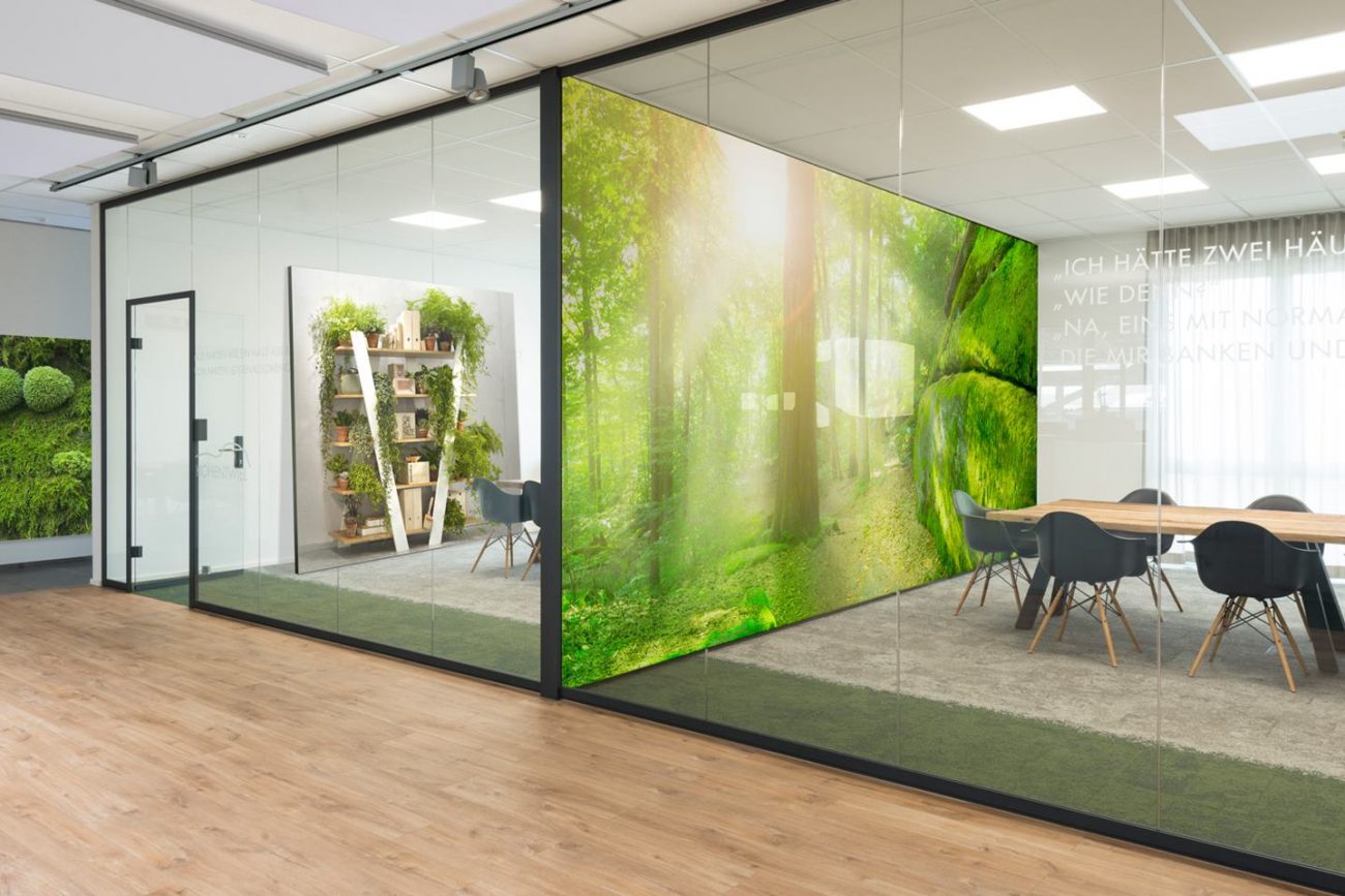 Werbetechnik Rauminszenierung