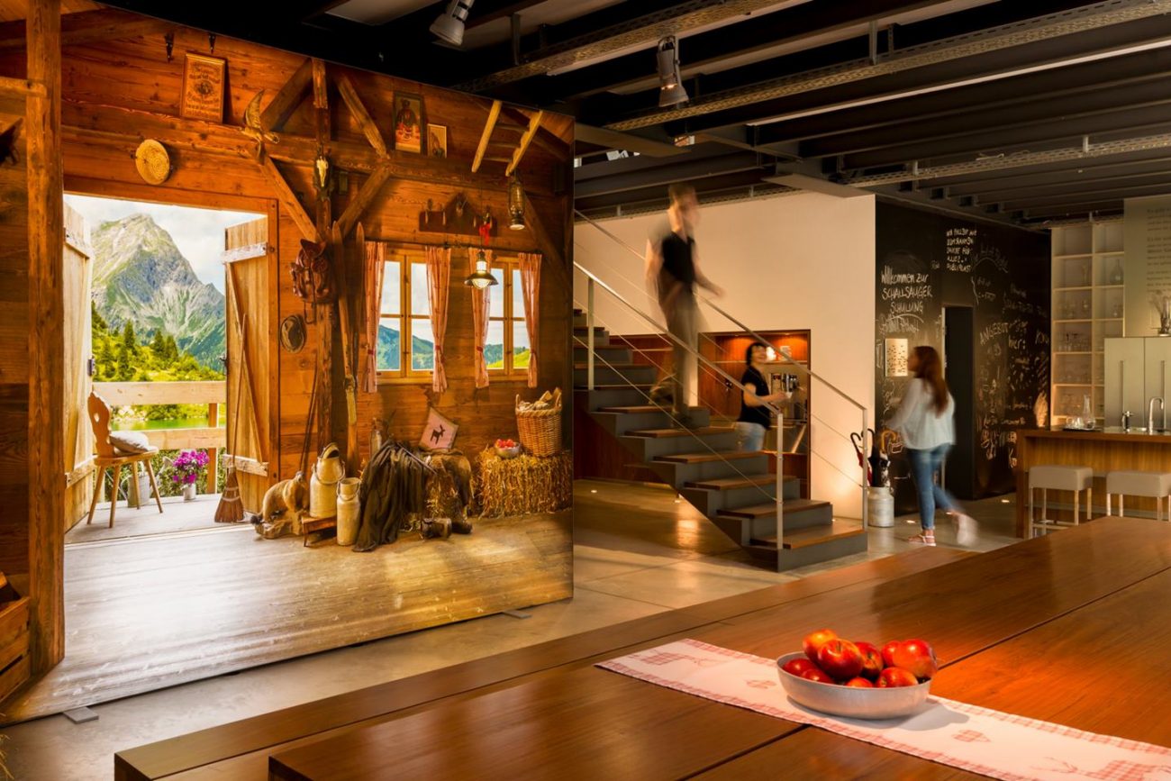 Werbetechnik Rauminszenierung